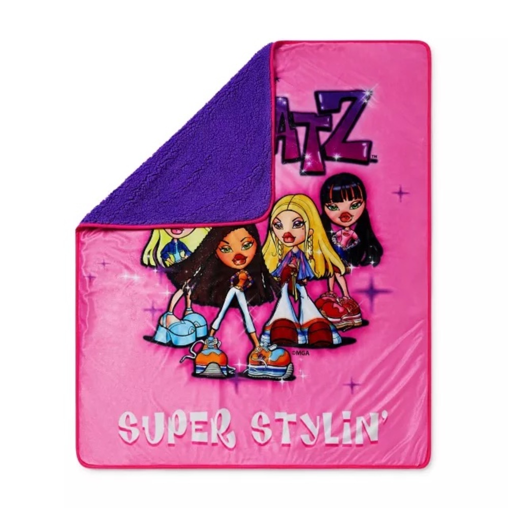 Glitter Bratz Fleece Blanket